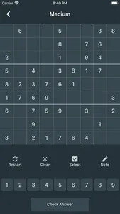 Sudoku by AppleMoon screenshot 1