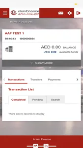 Al Ain Finance PJSC screenshot 2