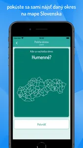 Okresy, kraje a mestá SR screenshot 6