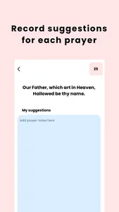 Prayer Planner screenshot 2