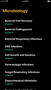 Flashcard Microbiology screenshot 1