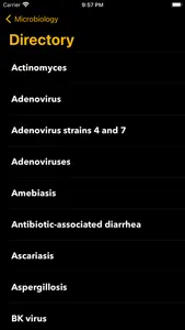 Flashcard Microbiology screenshot 3