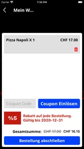 Best Pizza Kurier Luzern screenshot 2