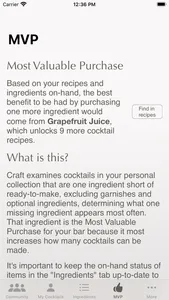 Craft, The Cocktail App screenshot 6