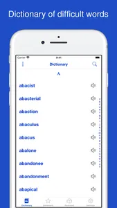 Dictionary of Difficult Words screenshot 0
