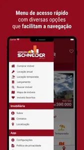 Imobiliária Schneider screenshot 3