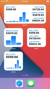 Barter - App Sales Widget screenshot 1