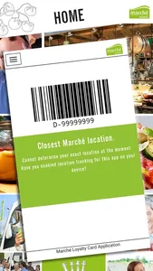 Marché Loyalty Card screenshot 1