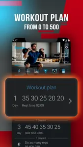 500 Squats: Legs Workout screenshot 1