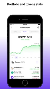 Moni cryptocurrency portfolio screenshot 6