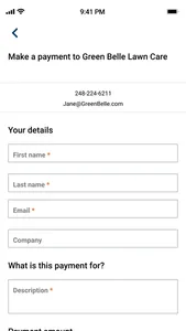 Payment Form screenshot 2