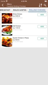 Foodsta Rolling Chicken screenshot 1