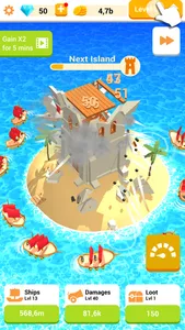 Idle Loot Island screenshot 1