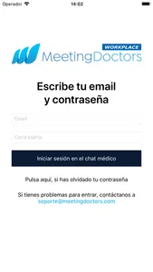 MeetingDoctors Workplace screenshot 1