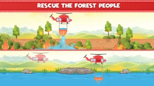 Little Fireman Rescue screenshot 0