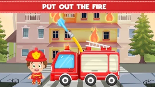 Little Fireman Rescue screenshot 1