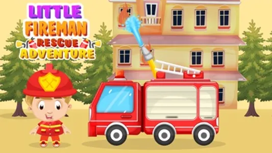 Little Fireman Rescue screenshot 2