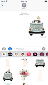 BrideMojis screenshot 0