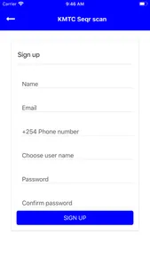 KMTC SeQR Scan screenshot 2