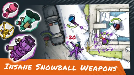 Snowsted Battle Royale 2D screenshot 2