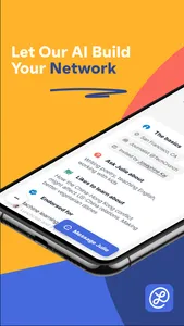 Lunchclub: AI Networking App screenshot 0