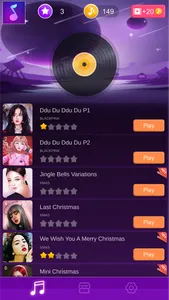 BLINK PIANO - KPOP PINK TILES screenshot 0