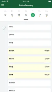 Golf Logbook screenshot 1