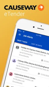 Causeway eTender screenshot 0