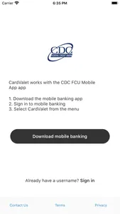 CDC FCU Cards screenshot 0