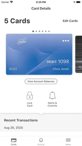 CDC FCU Cards screenshot 2