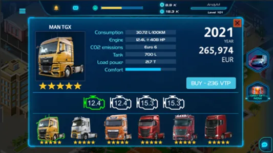 Virtual Truck Manager 2 Tycoon screenshot 2