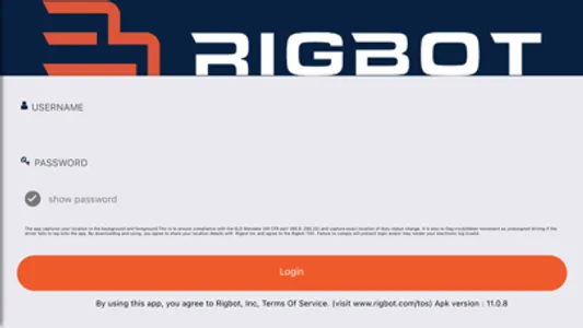 Rigbot ELD screenshot 0