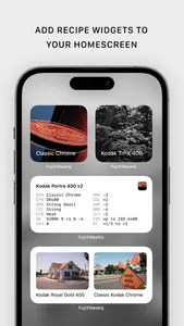 Fuji X Weekly — Film Recipes screenshot 4