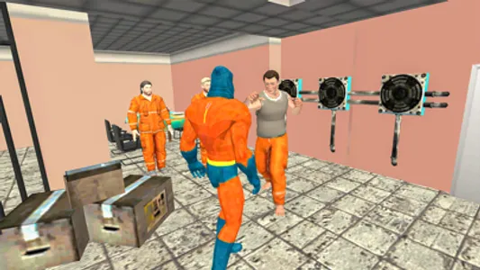 Superhero Jailbreak Escape 3D screenshot 2