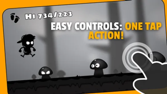 Bad Mushrooms: Endless runner screenshot 2