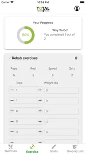 Total Health and Fitness screenshot 1