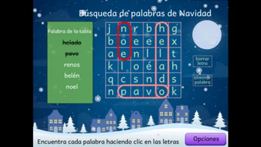 Christmas Wordsearch Lite screenshot 3