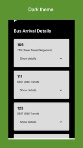 Singapore Bus Arrival screenshot 4