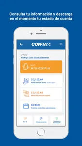 AFP Confia APP screenshot 2