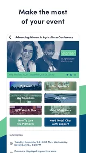 Advancing Women Conference screenshot 0