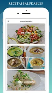 Recetas Saludables Y Sencillas screenshot 1