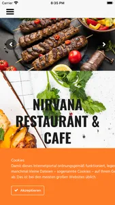 Nirvana Restaurant Essen screenshot 2