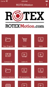 ROTEXMotion App screenshot 1