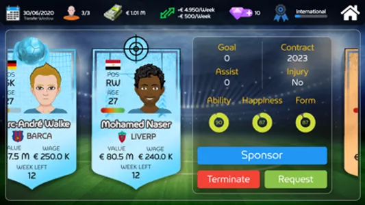 Mobile Football Agent screenshot 2