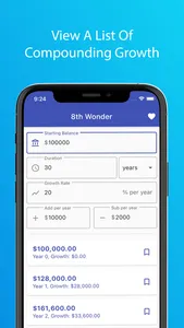 8th Wonder - Compound Growth screenshot 1