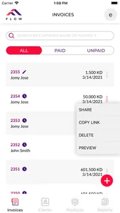 Flow Invoice Management screenshot 6