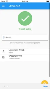 TicketMachine ScanApp screenshot 0