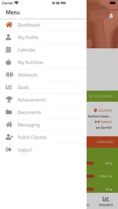 HelloGym Client App screenshot 3