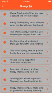 Happy Thanksgiving Day Gif SMS screenshot 6