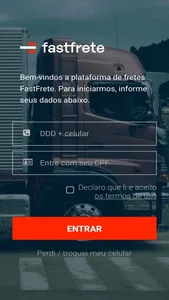 FastFrete Motorista screenshot 0